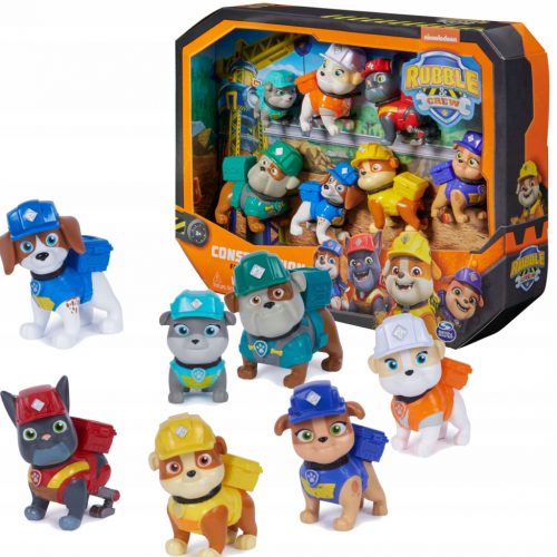  PAW PATROL Rubble & Crew több csomag figurákkal