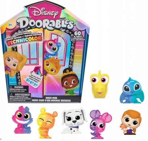  DISNEY DOORABLES TECHNICOLOR OMBRE FIGURÁK SZETT STICH HERCEGNŐ SZABRAKÉSZLET