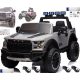  JEEP RAPTOR F-150 12V 12AH akkumulátorral, 4x4 meghajtással, LED-ekkel, EVA bőr kerekekkel