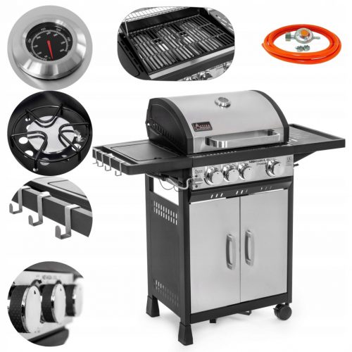  Activa Mastercook gázgrill 8,4 kW