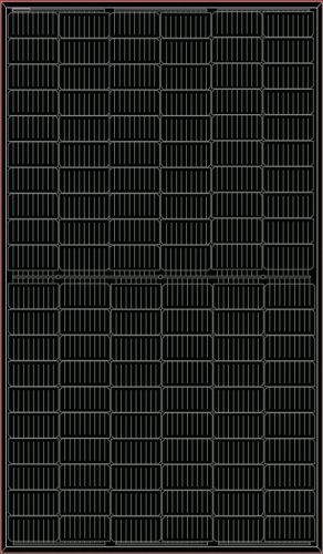  PV panelmodul LONGI LR4-60HPB 9BB Half Cut MONO 355W Full Black