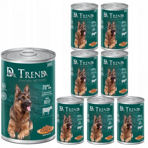  Dr. Trend wet food marhahús 1,25 kg