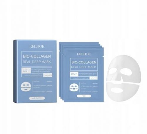  4 db Biodance Bio-kollagén Real Deep Mask, Hidratáló maszk n