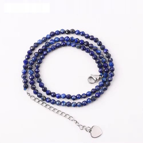  Choker nyaklánc természetes kő Lapis Lazuli