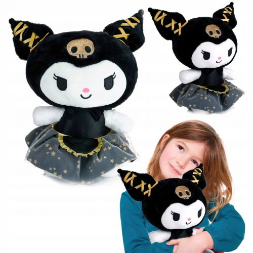  KUROMI HELLO KITTY plüss JÁTÉK - STÍLUSOS ÉS PUHA ÖLZÉS