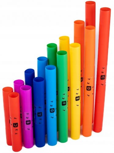  BOOM TUBE 2 DIATONIC KÉSZLETEK TUBE-8 BOOMWHACKER színes csövek