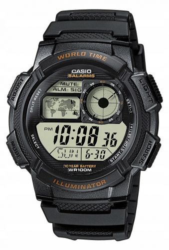  CASIO AE-1000W SPORTÓRA ÚSZÁSHOZ 10 BAR