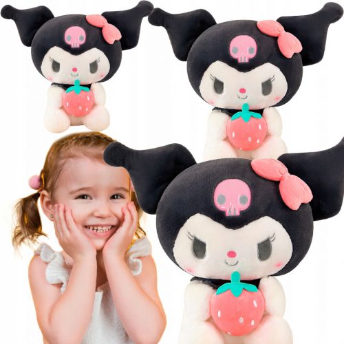  KUROMI plüss ölelkezés a HELLO KITTY-től 45 cm-es - MASKOT JÁTÉK