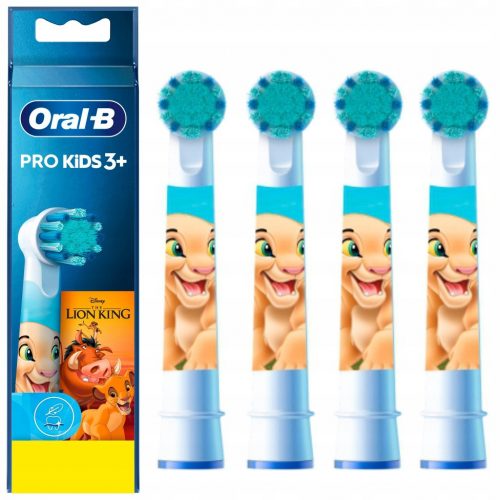  Oral-B EB10 Lion King elektromos fogkefefej gyerekeknek, 4 db.