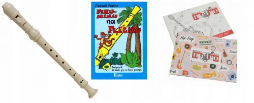  HOHNER 9318 RENESZÁNSZ RECORDER + ÚTMUTATÓ / KÉZIKÖNYV + INGYENES