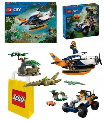  LEGO City Jungle Explorer szárnyashajó (60425) KOMBOCS AJÁNDÉK