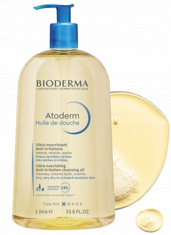  Bioderma Atoderm Huile Hidratáló olaj fürdőhöz és zuhanyhoz 1000 ml