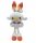  Pokemon Go Scorbunny Mascot White Rabbit plüss Pikachu játék ajándék