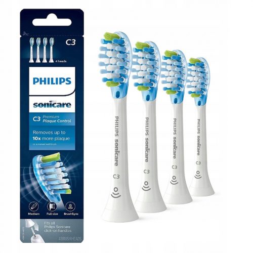  4x Philips Plaque Defense Sonicare C3 Premium HX9044 tip