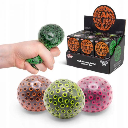  NEON BEANS SQUISH BALL anti-stressz labda