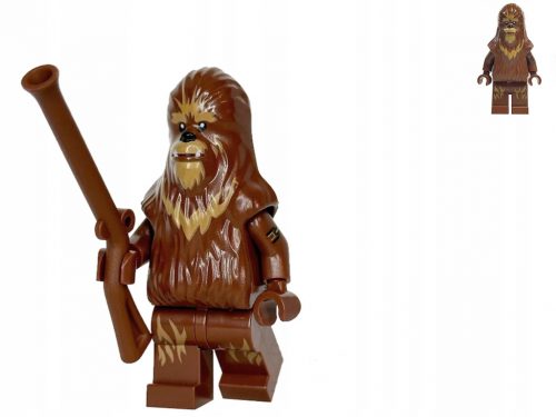  Egyedülálló LEGO STAR WARS - Wookie + fegyver! (Válljelvény) 75084 sw0627