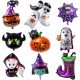  9x HALLOWEEN Léggömbök HALLOWEEN Léggömb KÉSZLET GOMB TÖK COVERBEB SZELLEM