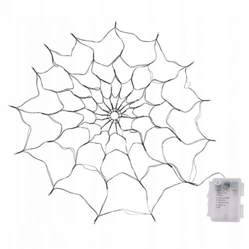  3,9 láb LED Spider Halloween Light 8 módban lila