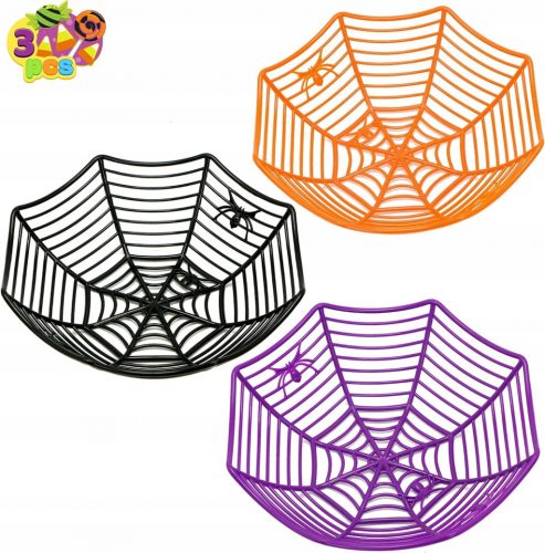  3x CANDY BOWL HALLOWEEN ÉDESSÉG DÍSZ BULIRA