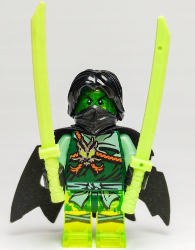  LEGO Ninjago figura - Morro köpennyel - njo163 + fegyverek