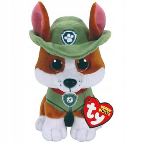  TRACKER PAW PATROL PLUSS JÁTÉK MASCOT 15cm TY Beanie