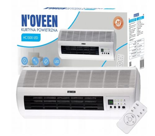  N'oveen HC1500 légfüggöny 2000 W