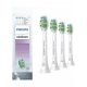  4 csomag kompatibilis cserekefefej és HX9004 a Philips Sonicare számára