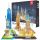  3D PUZZLE CITY OF YORK PANORÁMA NEW YORK LED FÉNY 101 ELEMES