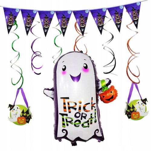  Halloween léggömb Halloween zászlós banner