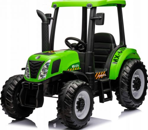  Nagyszerű traktor T7 A011 akkumulátorral 24V 2x200W PILÓTAFÜLKE, BŐR