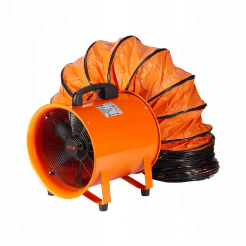  VEVOR Építőipari Ventilátor Motor 145W 298x250x320MM 12.9kg AC 220V