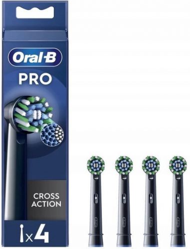  Oral-B EB50 Pro Cross Action Tips fekete (4 db)