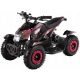  Quad Atv elektromos Cobra 800 Watt (fekete/rózsaszín)