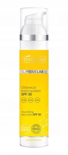  BIELENDA SUPREMELAB TÁPLÁLÓ NAPPALI ARCKRÉM CERAMIDS SPF30 100ml