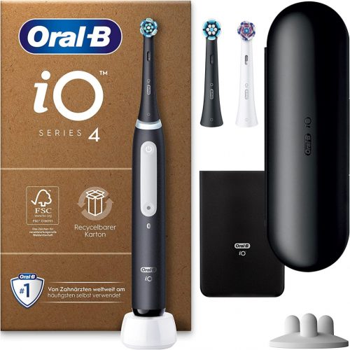  Oral-B iO Technologies SERIES 4 Fekete elektromos fogkefe