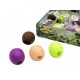  Anti-stressz labda 3 db NEON a hálóban Sensory Stress Fidget Ball Fusion