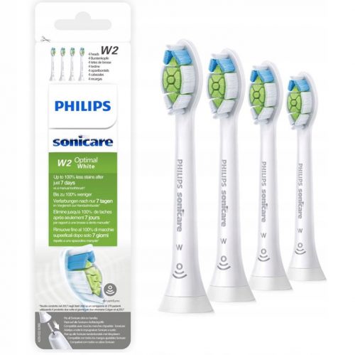  Philips Sonicare HX6064 Diamond Clean fogkefefejek fehér 4 db.