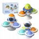  WOOPIE BABY SPACE SPINNER POP-IT ÉRZÉKELŐ JÁTÉK CSERÉLHETŐ 3 DB.