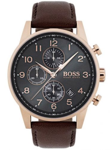  Hugo Boss Navigator férfi karóra 1513496 + DOBOZ