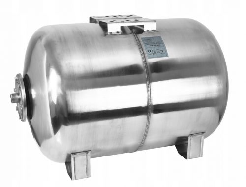  INOX HIDROPHOR TARTÁLY 100L, DIAPPHRAGM VÍZSZIVATTYÚ, HIDROPHOR BANIAK ACÉL