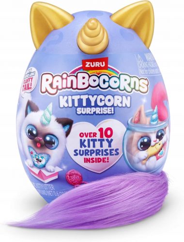  Rainbocorns SURPRISE EGG Kittycorn Surprise CAT plüssjáték Unicorn