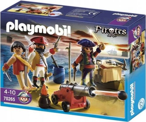  PLAYMOBIL 70265 Pirates Cannon Arsenal Weapons Bricks