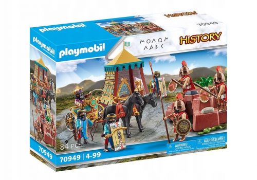  Playmobil History 70949 Leonidas és Xerxes Thermopylei csata