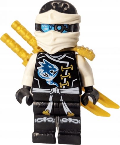  LEGO njo189 figura Zane - Skybound Ninjago + 2 KARD, MINT ÚJ P506