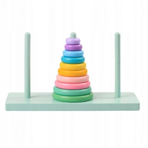  Ring Stacking Puzzle Toy Intellektuális Toy Z Stacker