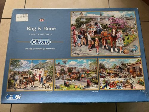  Gibsons Rag and Bone T. Mitchell country horse puzzle 2000