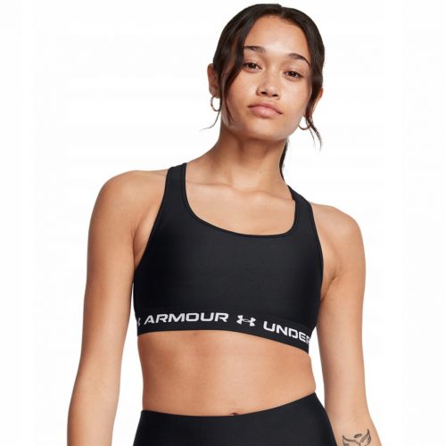  Under Armour Crossback Mid Bra edzőmelltartó - fekete