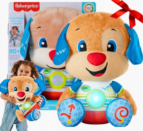  AJÁNDÉKBA BIG PUPPY ISKOLA FISHERPRICE OKTATÓJÁTÉK