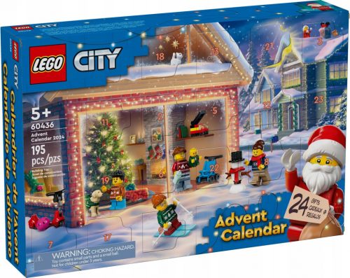  LEGO City 60436 Adventi naptár 2024-re