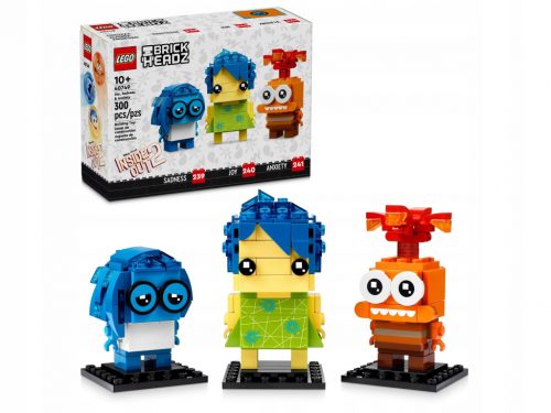  LEGO Creator 40749 BrickHeadz Öröm, szomorúság és félelem